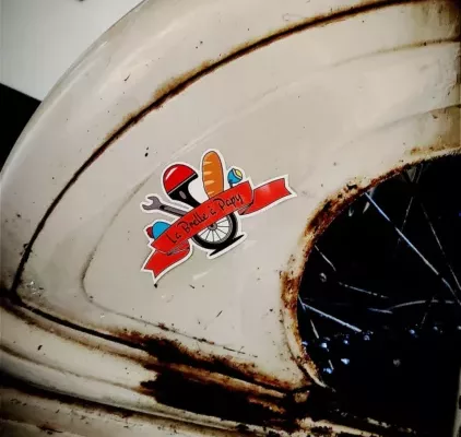 Sticker "La Brelle à Papy"